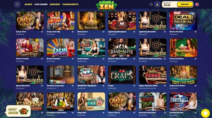 Learn about gamblezen casino